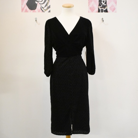 Shoshanna Velvet Dress - Picture 1 of 16